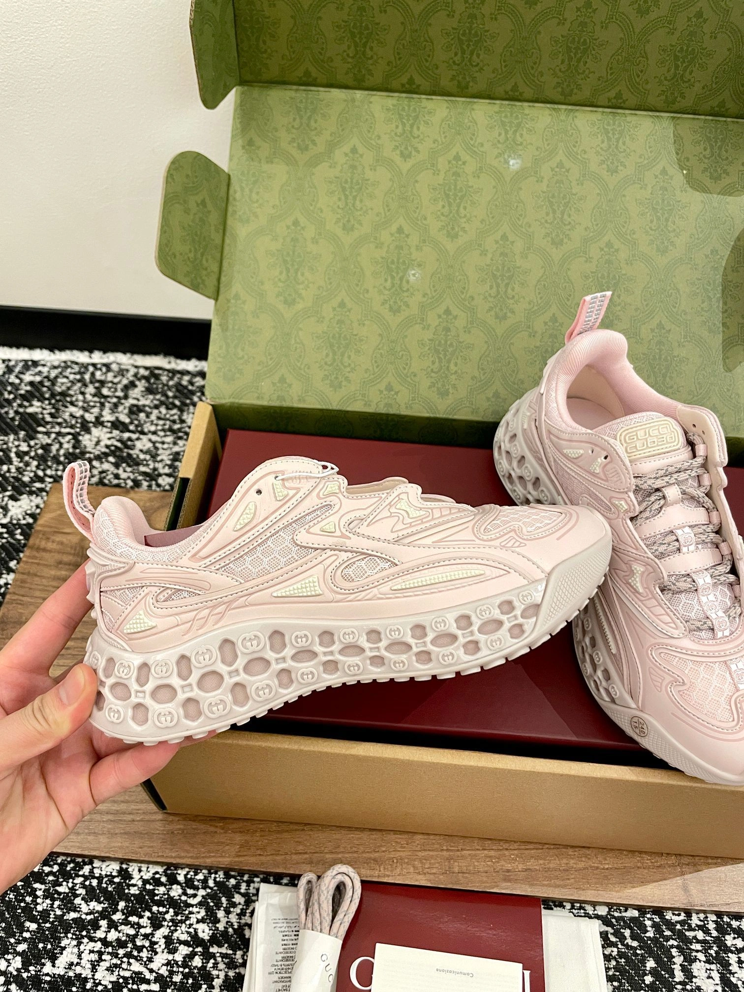 COCO-- 6u33i 828059 FAEBE 5744 cowhide cub3d Thick soles：4.5cm item:E-X298I1049